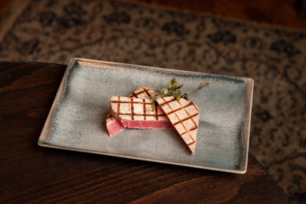 Vörös tonhal steak köret nélkül